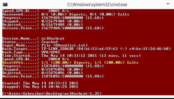 Extreme GPU Brute-Force Hash Cracker