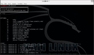 Uniscan Webserver Fingerprinting -1