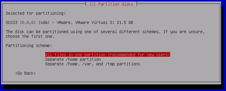 Kali Linux Installation - One partition installation 13