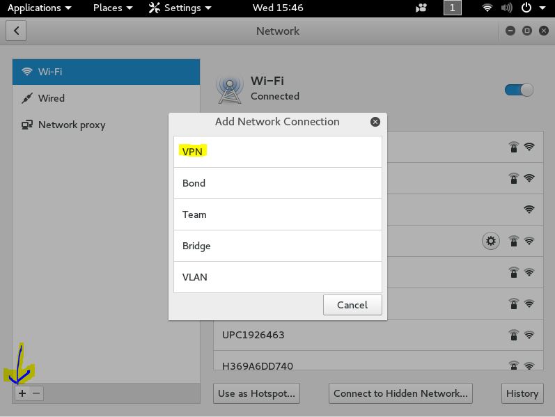 Installing VPN on Kali Linux 2016 - Network manager 4