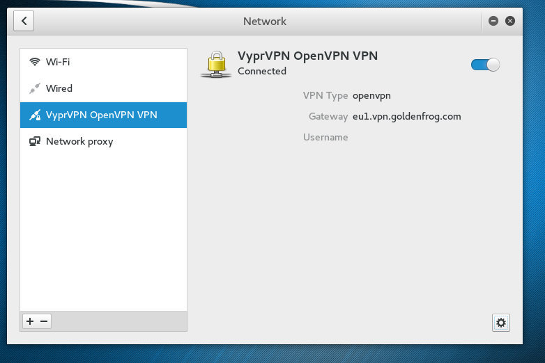 Installing VPN on Kali Linux 2016 - Start VPN connection 9