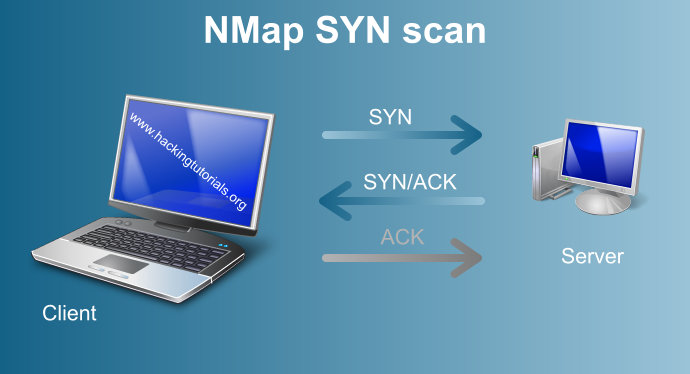 NMap SYN scan Metasploitable tutorial