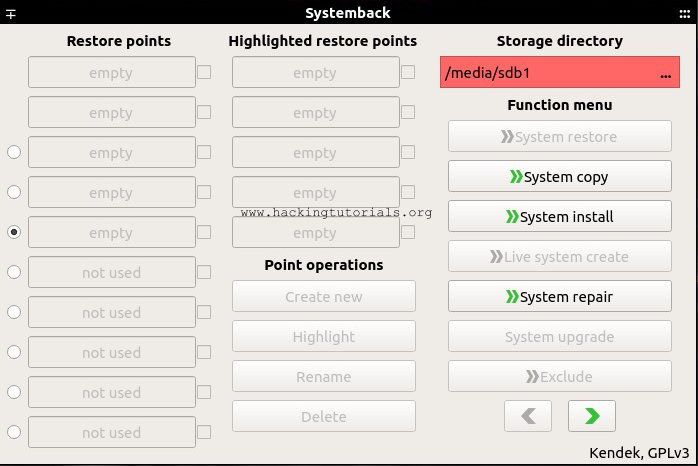 Caine 8 systemback 1