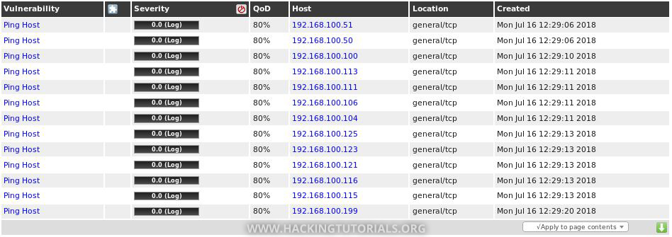 04 Openvas host discovery