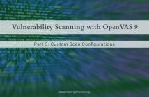 Vulnerability Scanning with OpenVAS 9 part 3 Scanning the Network
