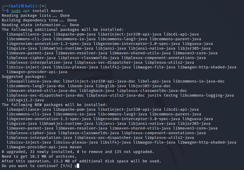 Installing Rogue jndi on Kali Linux 001