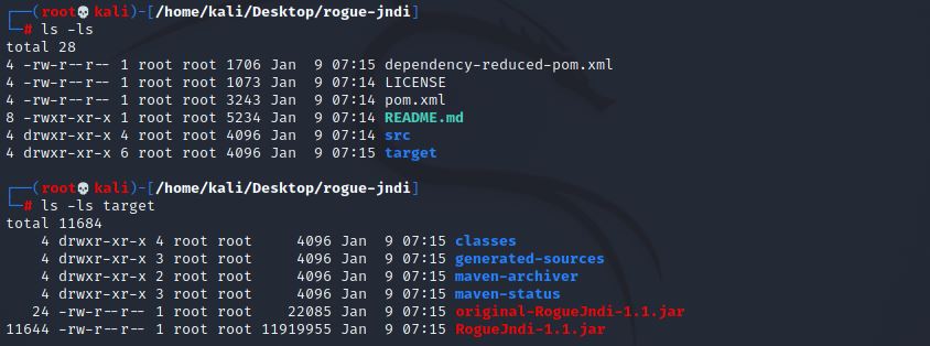 Installing Rogue jndi on Kali Linux 005